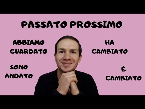 Passato Prossimo - ახლო წარსული დრო იტალიურში / Present Perfect Tense in Italian [SUB ENG]