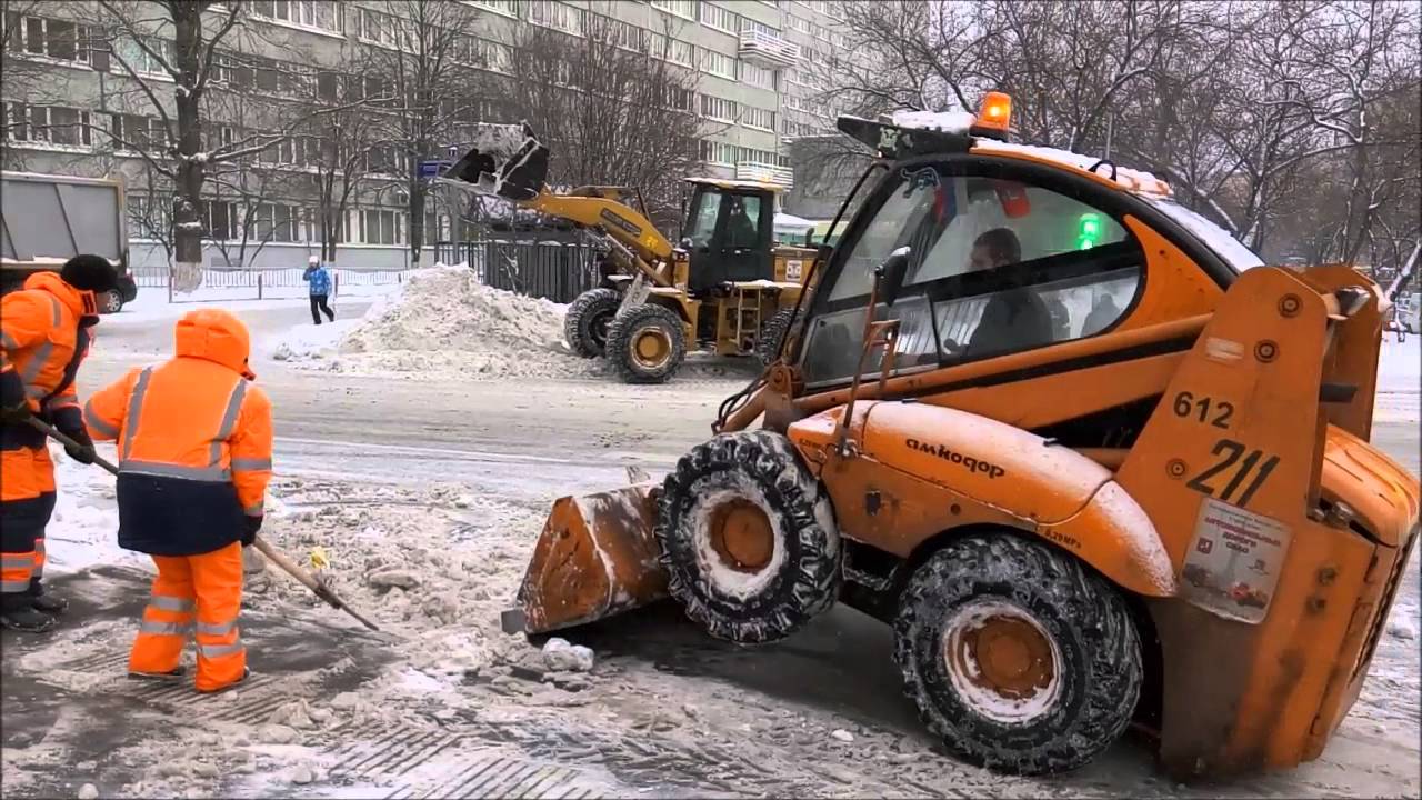 Снегоуборочная машина для детей