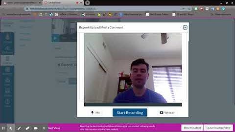 How to turn in a video assignment on Canvas