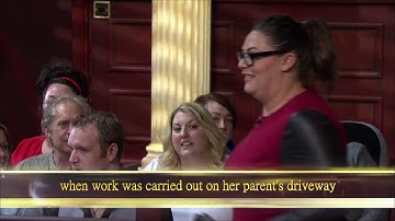 Work Carried on Driveway Was Substandard and Incomplete | Judge Rinder