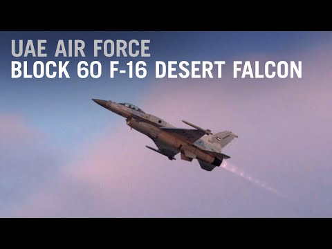 UAE Block 60 F-16 Desert Falcon Engages its Afterburner over Dubai – AIN