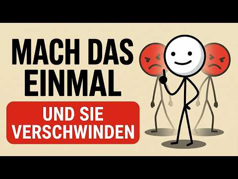Toxische Menschen lassen dich sofort in Ruhe, wenn du das tust!