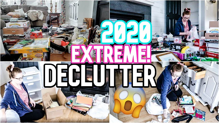 EXTREME! Disaster Clean Declutter & Organize | Clean With Me 2020 | Hoarder Living Room Closet Purge