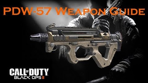 Black Ops 2 Weapon Guide: PDW-57 (Best Class Setup and Best Game Strategies)