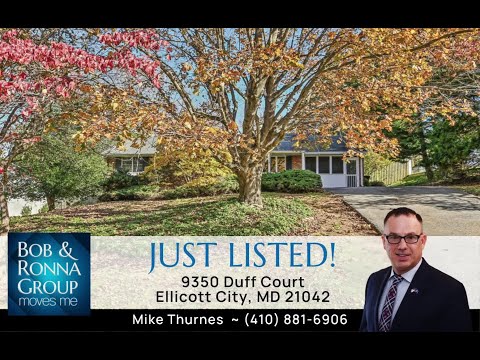 9350 Duff Court, Ellicott City, MD home video tour