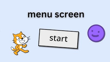 One Sprite Menu Screen in Scratch (simple)