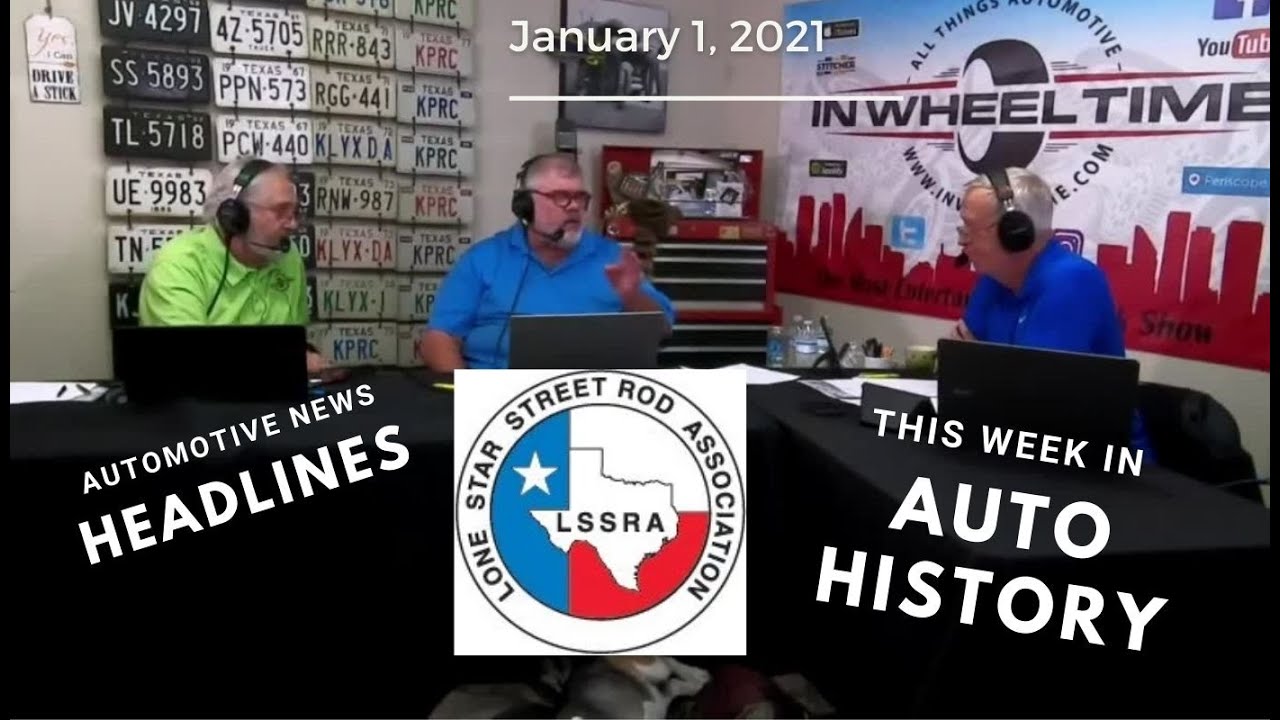 LSSRA, This Week In Auto History, and Auto News Headlines in this jam packed episode!