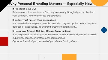 Crafting Your Professional Brand: CV, Cover Letter, and LinkedIn Profile