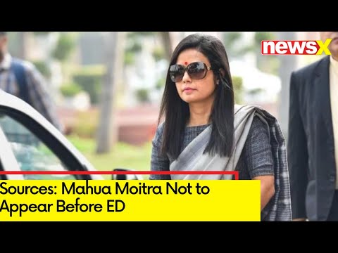 Sources: Mahua Moitra Not to Appear Before ED | Mahua to Campaign for LS Polls | NewsX - NEWSXLIVE