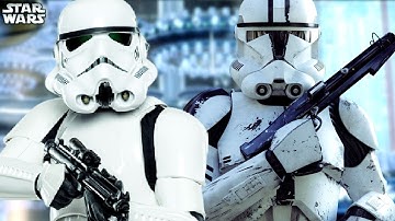 Disney FINALLY Explains Why The Clones Were Replaced By The Stormtroopers [CANON]
