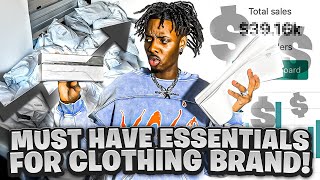 Everything You Need To Start A Clothing Brand - All Office & Shipping Supplies Revealed