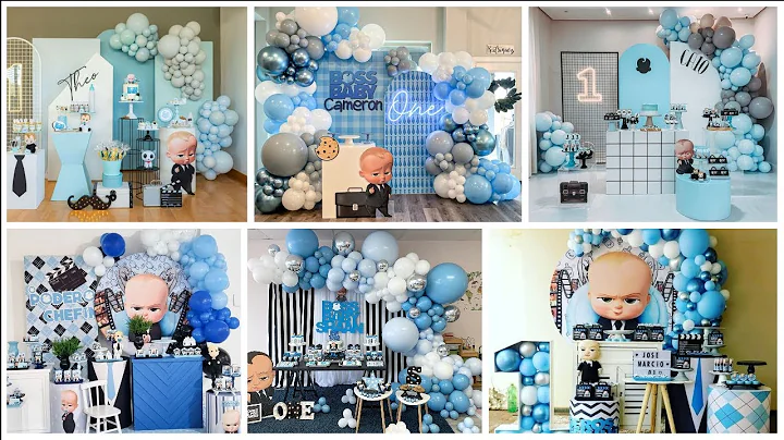 Best Boss Baby Birthday Theme Decoration Ideas || Boss Baby Decoration at Home | Boss Baby Decor