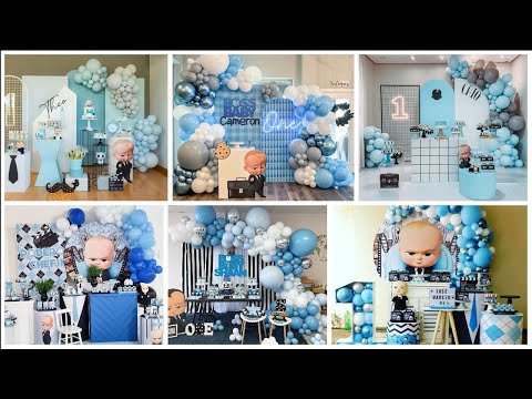 Best Boss Baby Birthday Theme Decoration Ideas || Boss Baby Decoration at Home | Boss Baby Decor