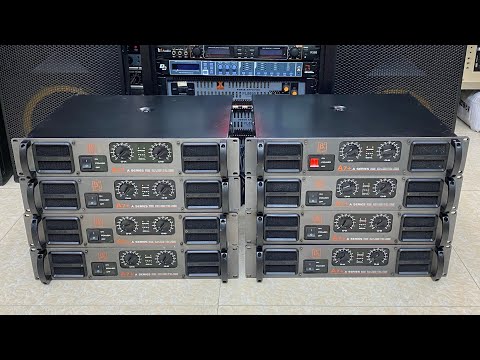 Video Cục đẩy bãi B3 Theta Three A7+Đức. 4ohm : 2000w quá... - youtube