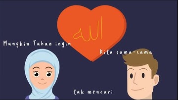 Halaqah Cinta - Abay Adhitya | Animation Version (Official Lyric Video) | Cinta Positif Project