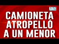 Atropellaron a una menor en bici y terminó en el Argerich