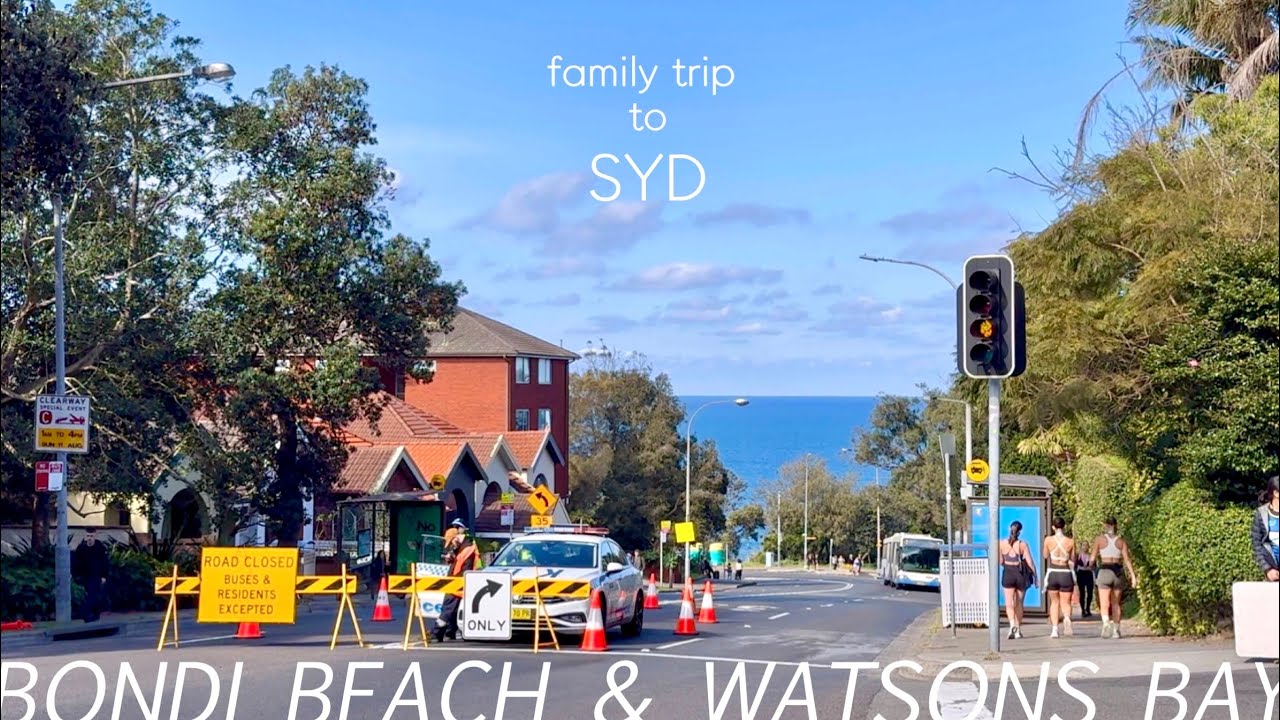 ENG/시드니 여행 브이로그🇦🇺 시드니 최애 스팟🌊 | 본다이비치, 왓슨스베이, 갭파크 | 필수 맛집 Totti’s, City2Surf 마라톤 구경