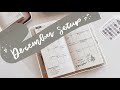 December Monthly Setup | Hobonichi Weeks | LindseyScribbles