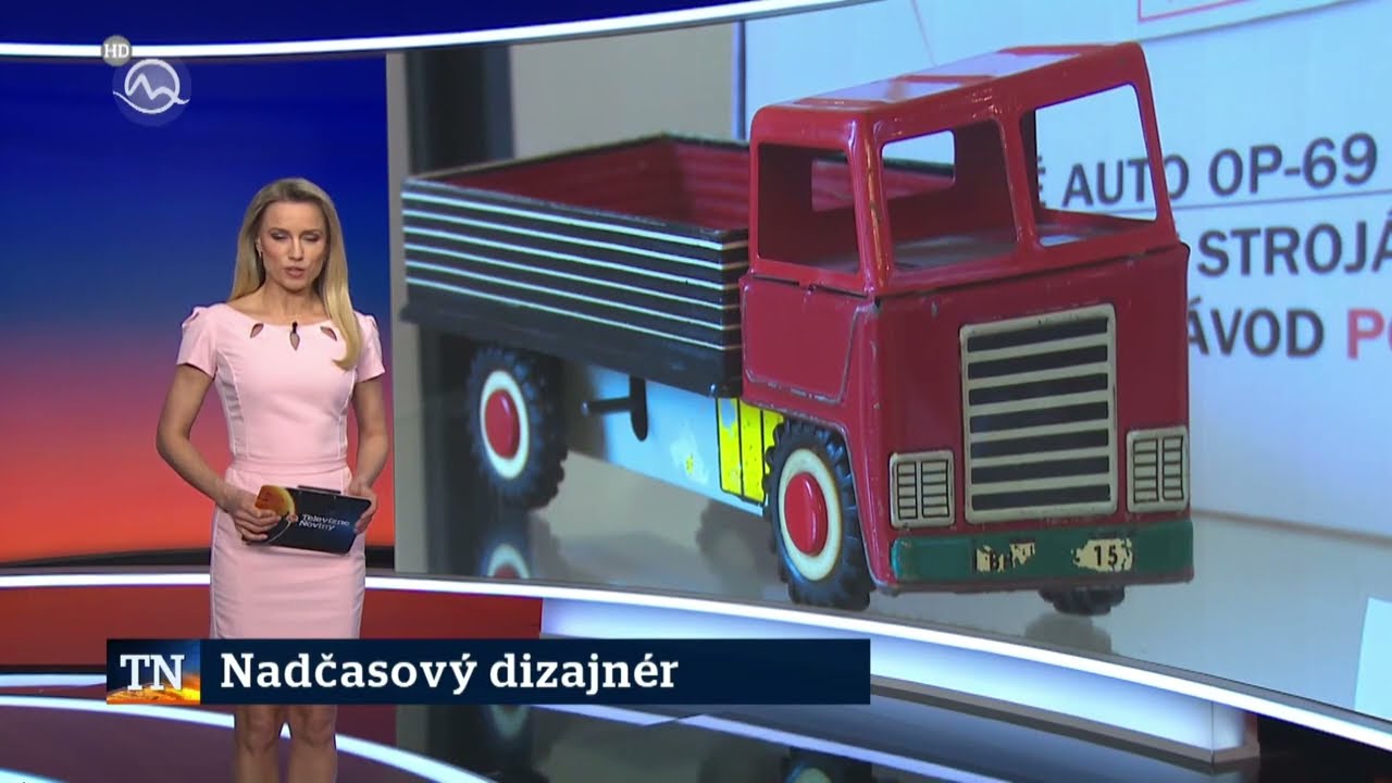 TV Noviny na Markíze 17.2.2022: Výstava: Nadčasový dizajnér - Ján Čalovka na hrade Modrý Kameň