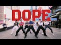 Kpop in public times square nyc bts  dope   one take dance cover by nochilldance