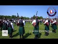 St laurence otoole pipe band  uk championships 2024  champions