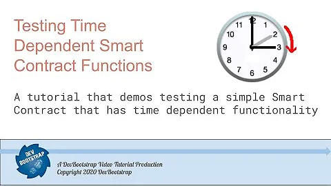 Testing Time Dependent Solidity Smart Contract Functions using OpenZeppelin Test Helpers