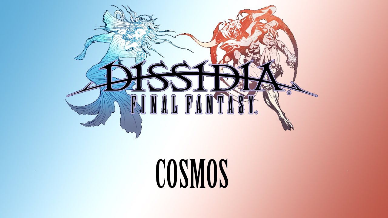 FF DISSIDIA 012　ウォールスクロール　カオス　コスモス ディシディアファイナルファンタジー012ウォールスクロール