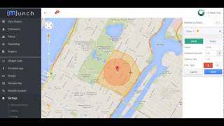 Munch Delivery Zone Tutorial
