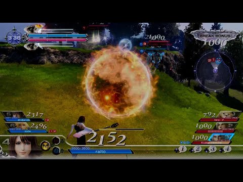 [DISSIDIA FINAL FANTASY NT]ユウナとティーダ　アルテマ