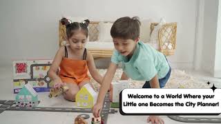 Build Your Own City / Flexible Road Foam Puzzle for Kids / Educational and Fun Toys for kids screenshot 2
