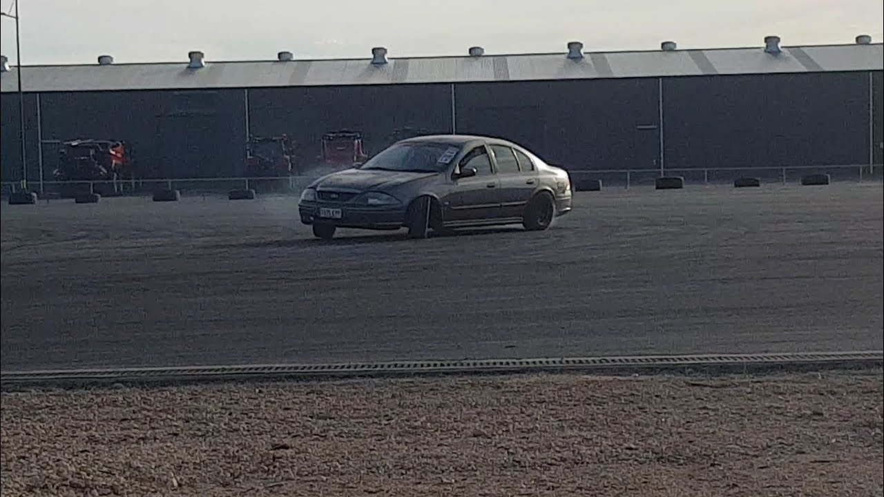 Au Falcon Drifting on the skidpan JDM Speed 2023 The Bend Motorsport
