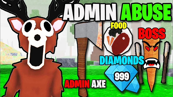 I Survived The ADMIN ABUSE EVENT In 99 Nights In The Forest!