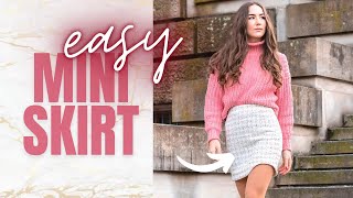 Match Highlights FAST AND EASY SKIRT TUTORIAL! (pattern available) - THISISKACHI DIY