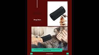 Professional Pet Deshedding Brush | Dog &amp; Cat Hair Remover Comb