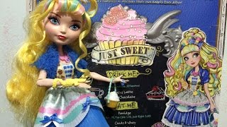 Ever After High Just Sweet Blondie Lockes Review & Unboxing