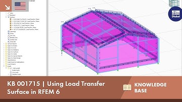 Using Load Transfer Surface in RFEM 6