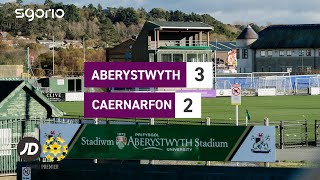 Uchafbwyntiau ac ymateb | Aberystwyth 3-2 Caernarfon