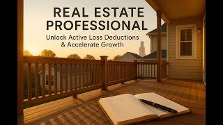 How to Qualify as a Real Estate Professional in 2025 — Step-by-Step IRS REP Designation Guide