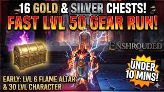 Best MAX 50 LVL Chest Farm Route in Enshrouded — 8 Gold + 8 Silver under 10 min | Early in game