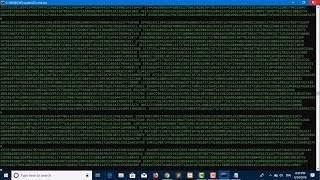 How to make a Matrix Effect from Command Prompt (CMD)