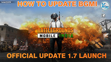 🔥 How To Update BGMI 1.7 Version | BGMI New Update | BGMI 1.7 Update Download