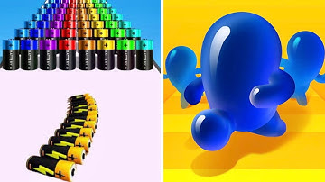 Join blob clash Vs Power them 😕🔮All Update All Big Levels Walkthrough Android iOS Gameplay