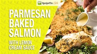 Baked Parmesan Crusted Salmon