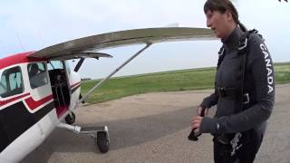Skydive South Sask Tandem - Natalie Cherry