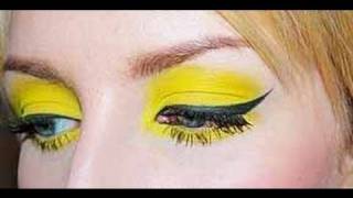 S/S 2011 Trend Makeup Neon Acid Eyes!!