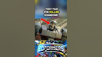 Did you know that when D16 execute his first victim... #edformers #transformers