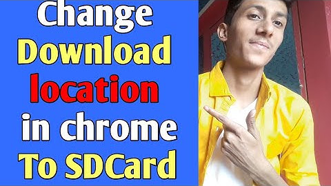 Change download location in chrome to Sdcard | How to | Techno Vani