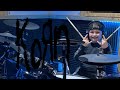 Korn - Blind Drum cover (clip) Age 9 🥁
