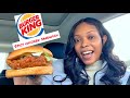 BURGER KING SPICY HAND BREADED CRISPY CHICKEN SANDWICH??? | Food Review