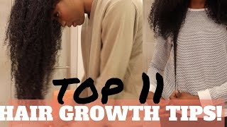 HIGHLY REQUESTED | 11 Tips on how I grew my hair to 25 inches! HAIR CHALLENGE